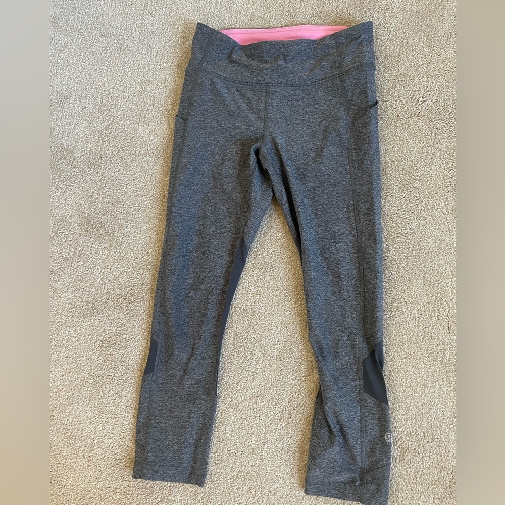 Lululemon high rise cropped leggings